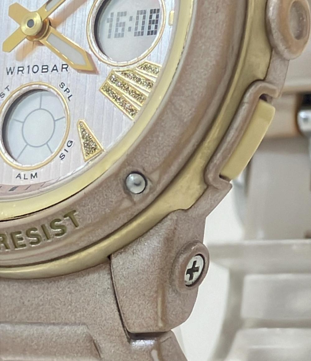 カシオ 腕時計 BABY-G クオーツ ゴールド BGA-153M レディース CASIO