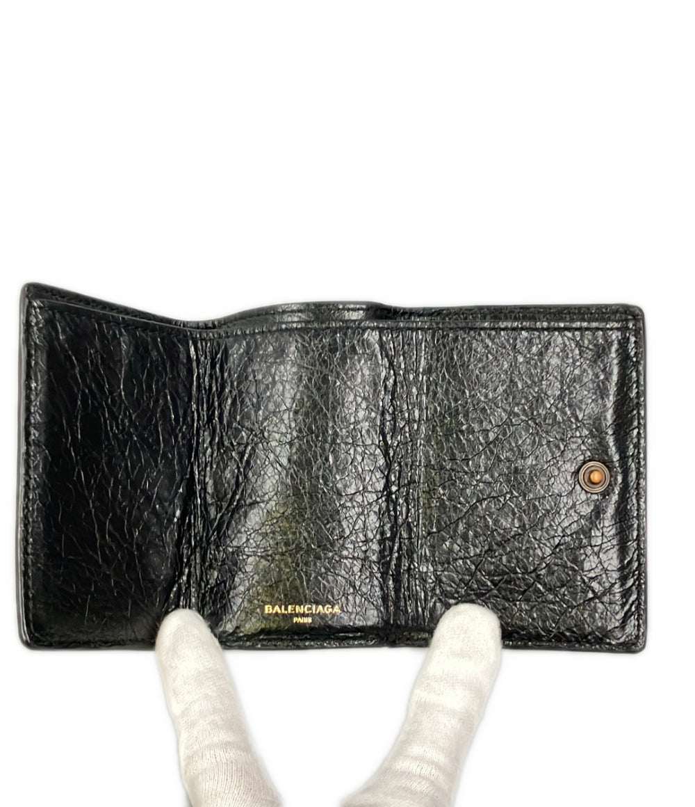 BALENCIAGA 三つ折り財布 グラフィティ ペーパーミニウォレット 391446