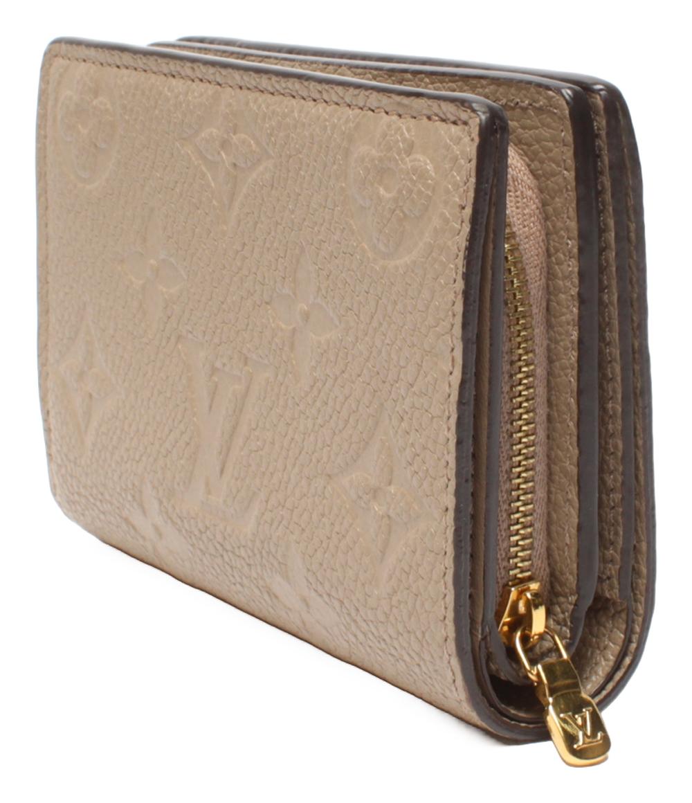 LOUIS VUITTON 二つ折り財布 モノグラムアンプラント ポルトフォイユ クレア M80152 レディース ルイ・ヴィトン