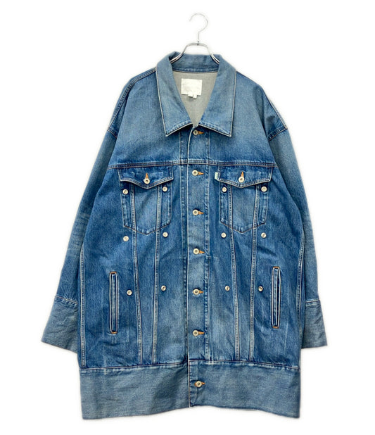 BASE MARK オーバーサイズ デニムジャケット メンズ SIZE M ベースマーク
