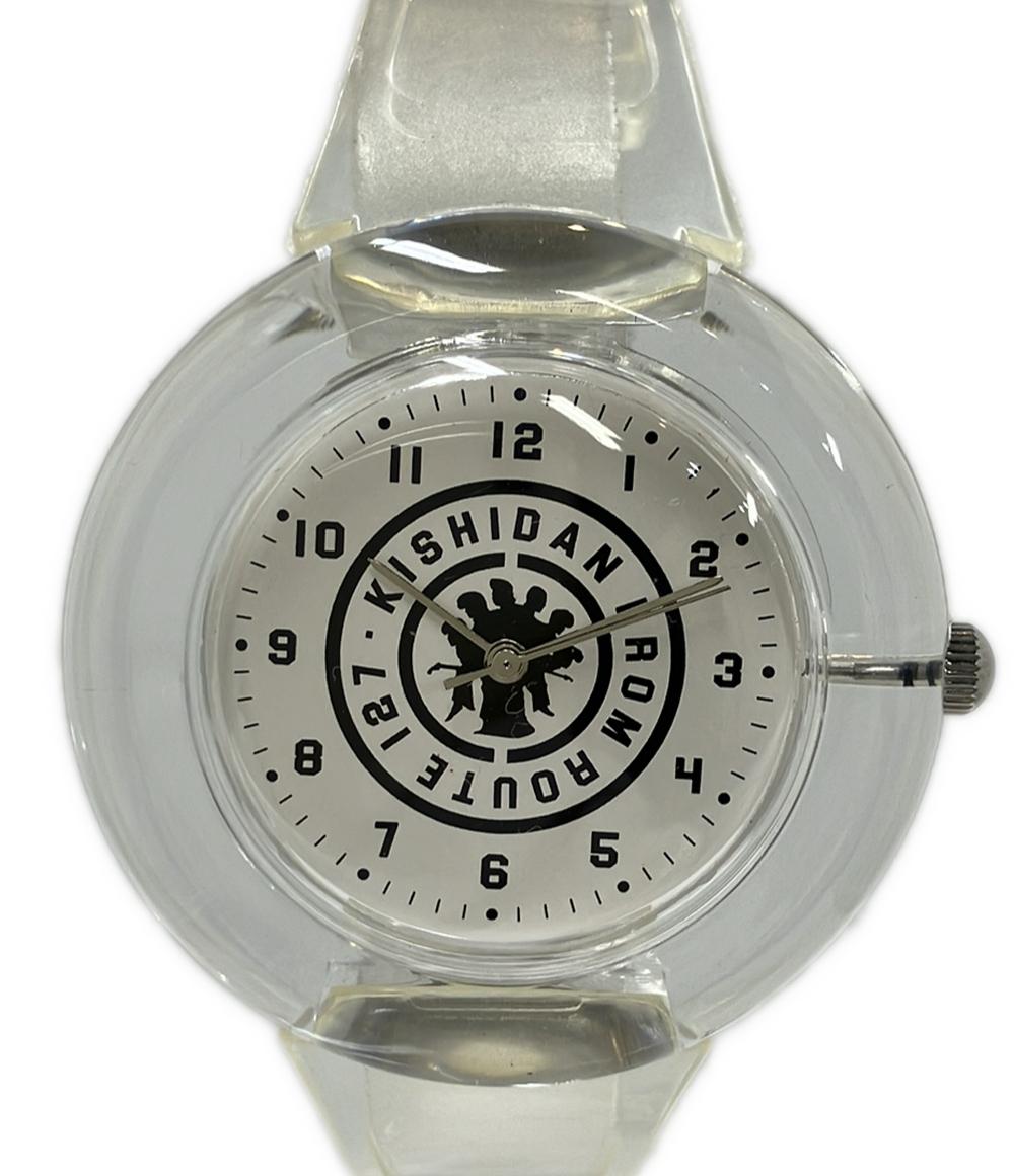 腕時計 俺ら、ずっと一緒に時を刻もうぜ。 氣志團 トイウォッチ クオーツ ホワイト レディース
