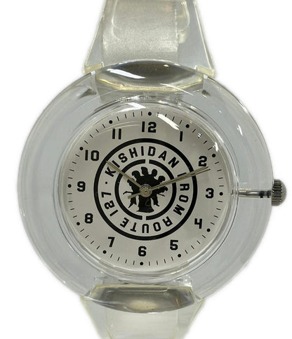 腕時計 俺ら、ずっと一緒に時を刻もうぜ。 氣志團 トイウォッチ クオーツ ホワイト レディース