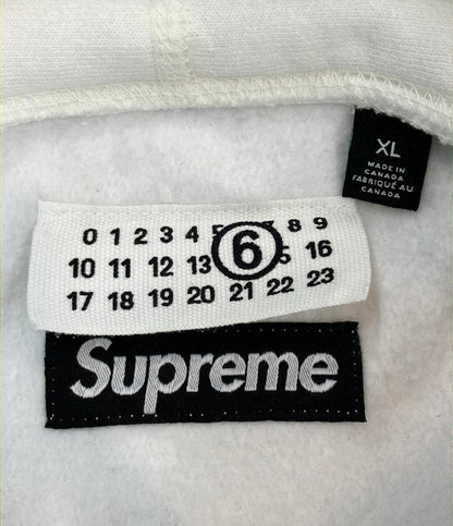 シュプリーム×エムエムシックス ロゴパーカー メンズ SIZE XL supreme×MM6