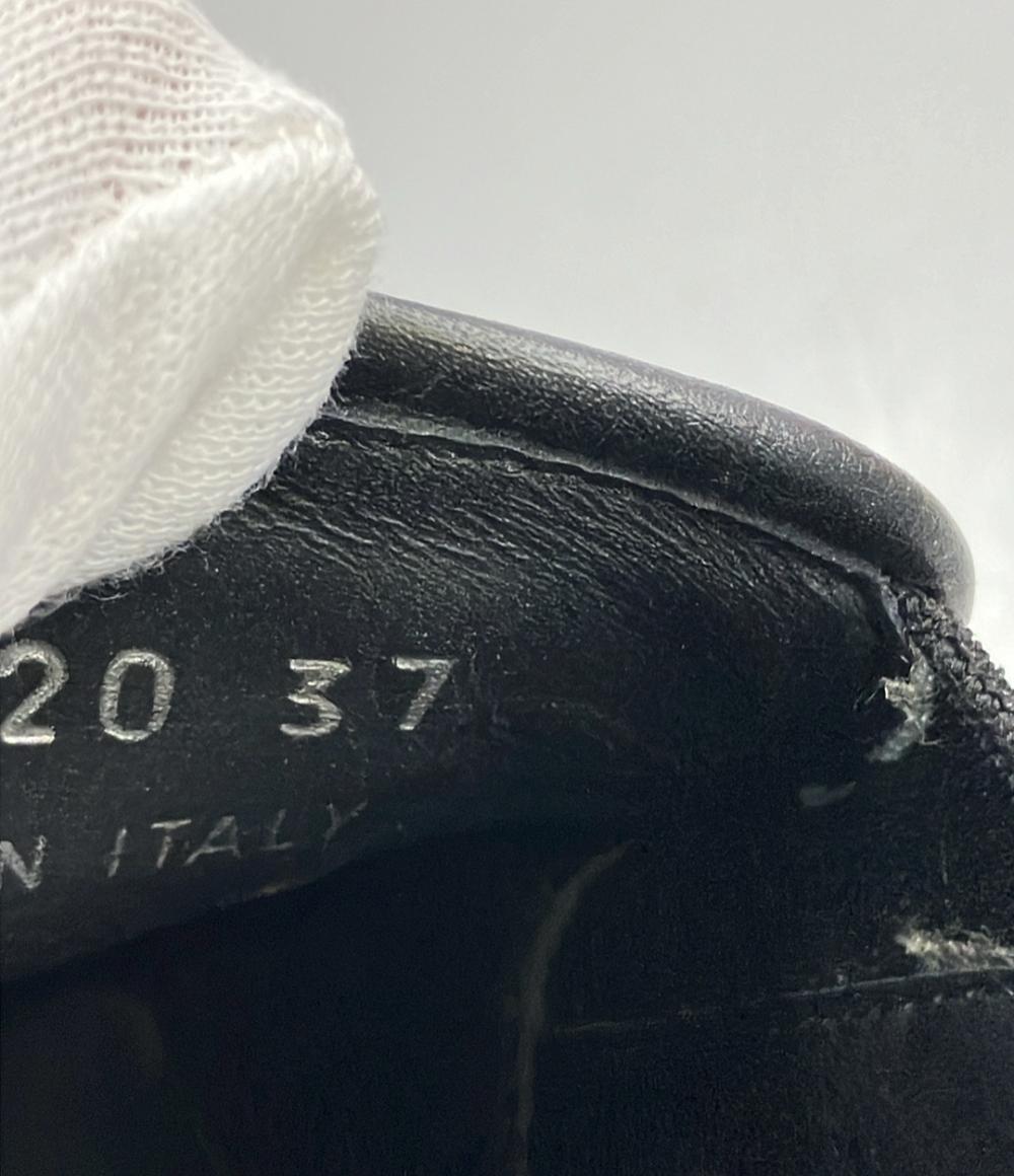 フェンディ レザースリッポン モンスター バグズアイ シャーク レディース SIZE 37 (L) FENDI