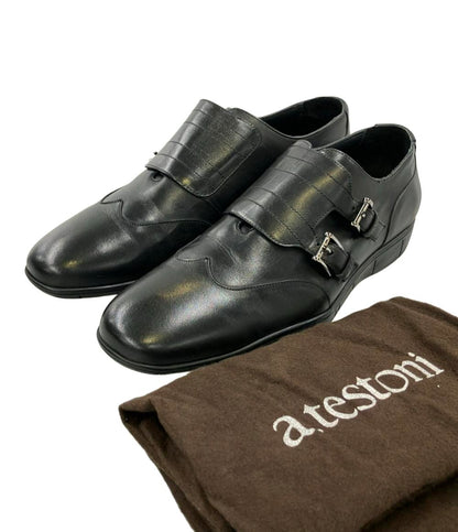 a.testoni ビジネスシューズ メンズ SIZE 8.5 ア・テストーニ 