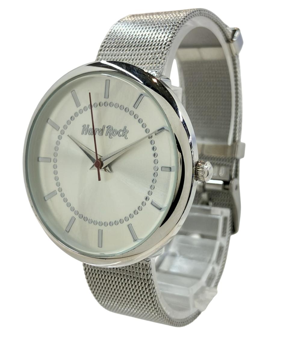 ハードロック 腕時計 クオーツ シルバー メンズ HARD ROCK