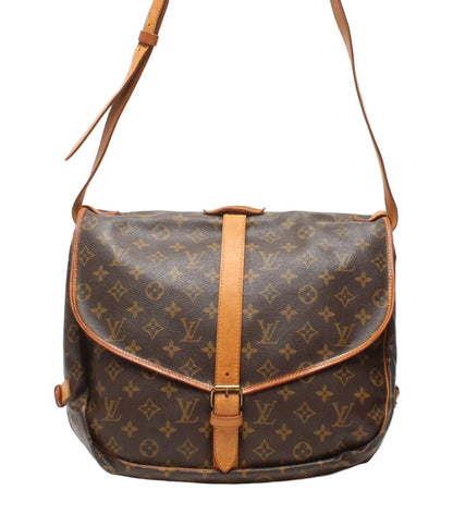 ルイ・ヴィトン ショルダーバッグ 斜め掛け ソミュール35 モノグラム M42254 レディース LOUIS VUITTON