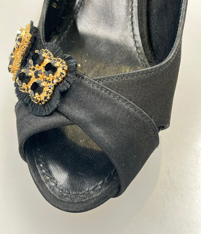 LOUIS VUITTON オープントゥパンプス レディース SIZE 36 1/2 (23.5cm) ルイ・ヴィトン