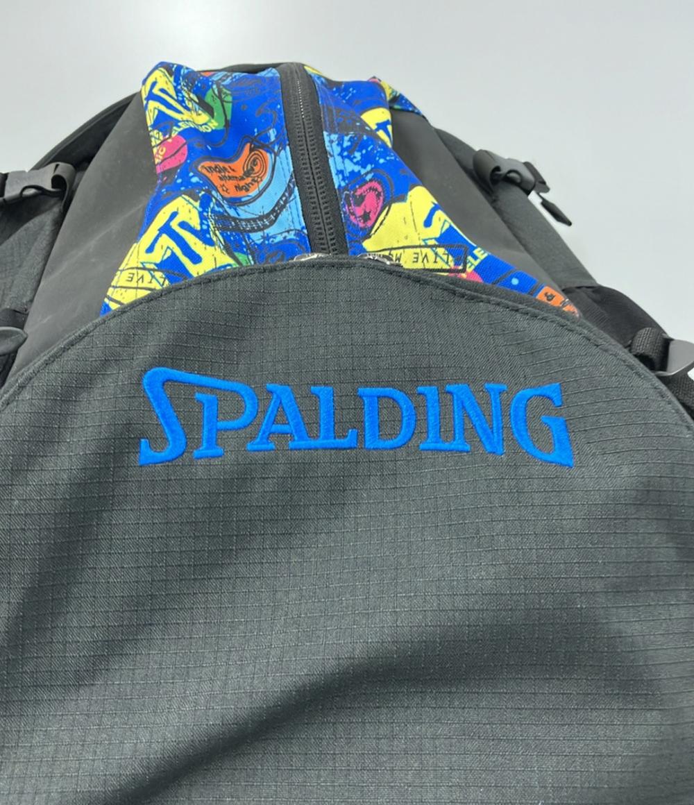 美品 スポルディング ナイロンリュック スポーツバッグ メンズ SPALDING