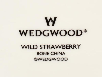 美品 ウエッジウッド ウィンザートレイ 皿 19cm ワイルドストロベリー WEDGWOOD