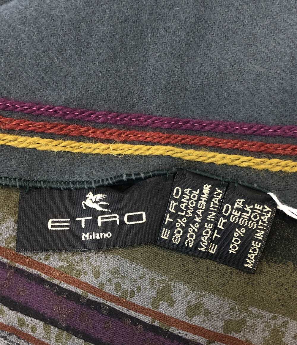 エトロ  カシミヤ混 ウールマフラー      レディース SIZE   (複数サイズ) ETRO