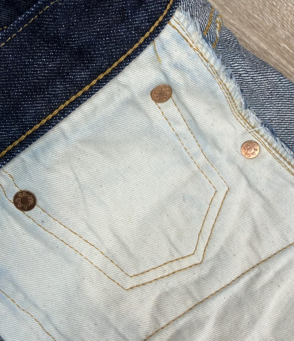 Levi's デニムパンツ アメリカンカジュアル リンス加工 モダン スリム ボタンフライ 復刻版 Vintage Clothing 1947 501XX PC9-47501-0225 メンズ