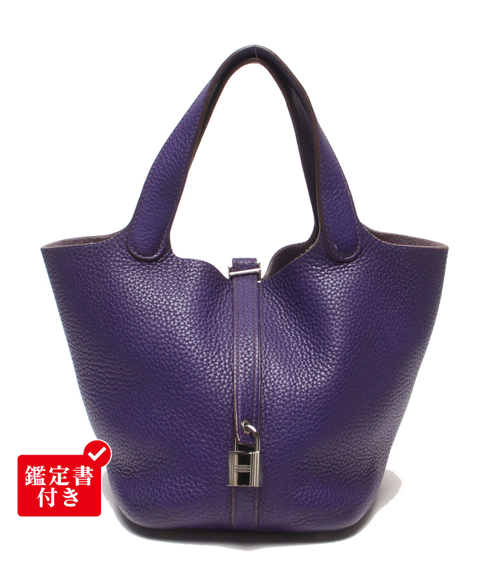 HERMES ハンドバッグ □O刻印 シルバー金具 ピコタンロックPM レディース エルメス