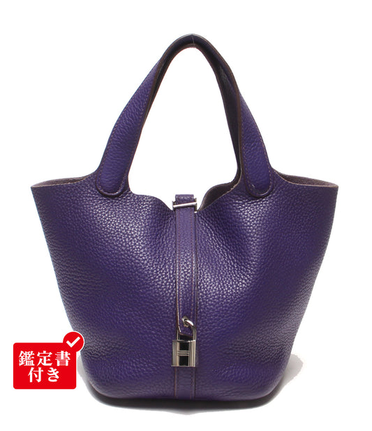HERMES ハンドバッグ □O刻印 シルバー金具 ピコタンロックPM レディース エルメス
