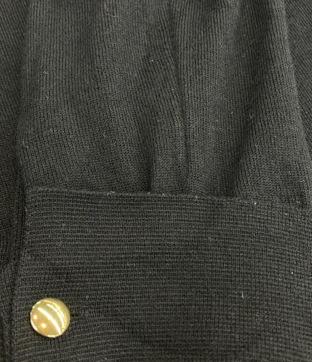 HERMES 長袖 セリエボタン ニット レディース SIZE L エルメス