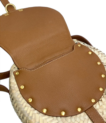 美品 Chloe ショルダーバッグ 斜め掛け かごバッグ MARCIE CHC25SS736I32 レディース クロエ