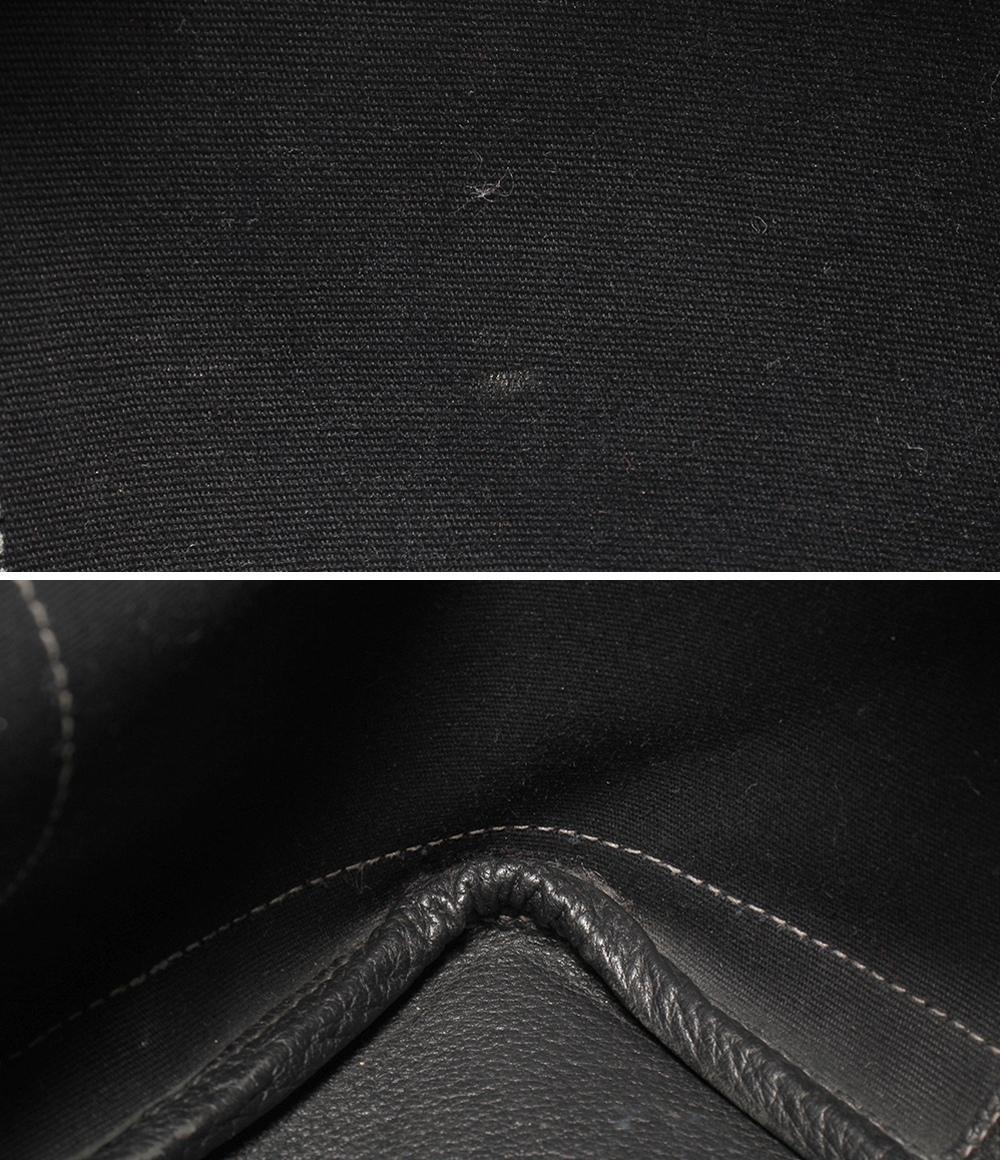 エルメス トートバッグ シルバー金具 ガーデンパーティPM トワルオフィシエ レディース HERMES