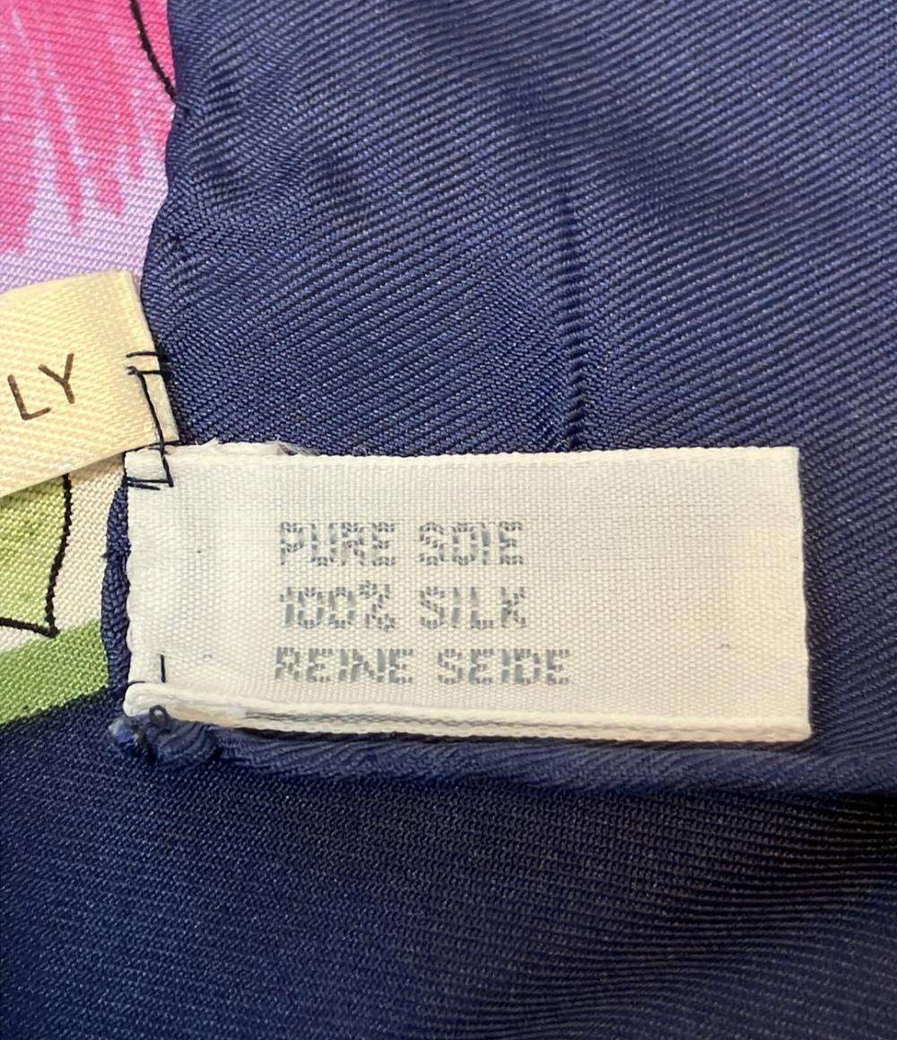 美品 Christian Dior スカーフ シルク100% レディース クリスチャンディオール