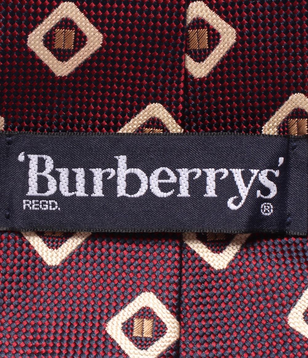 美品 バーバリーズ ネクタイ シルク100％ メンズ Burberrys