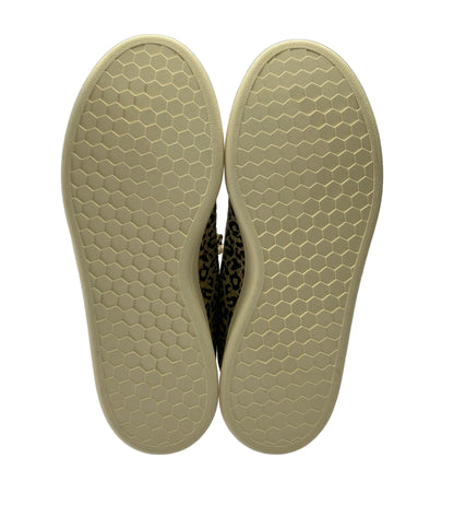 美品 adidas ローカットスニーカー レオパード柄 アドバンコート FY8957 レディース SIZE 24.0 アディダス