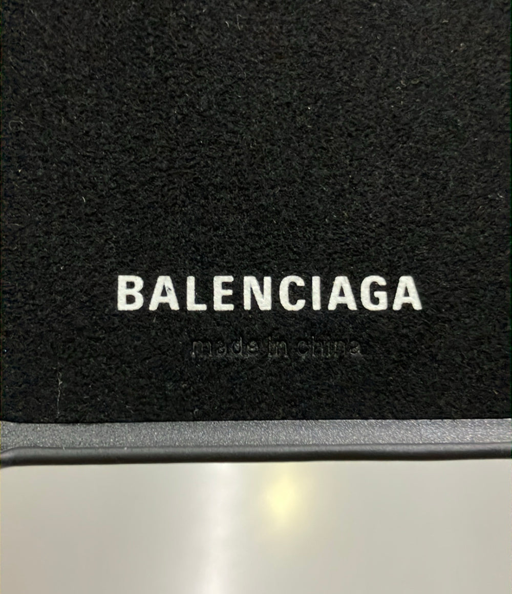 美品 BALENCIAGA スマホケース iPhone X 585828 ユニセックス バレンシアガ