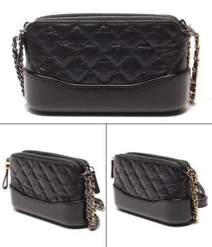 CHANEL チェーンショルダーバッグ クラッチバッグ 肩掛け マトラッセ カーフスキン 25番台 ガブリエル ドゥ シャネル A94505 レディース シャネル