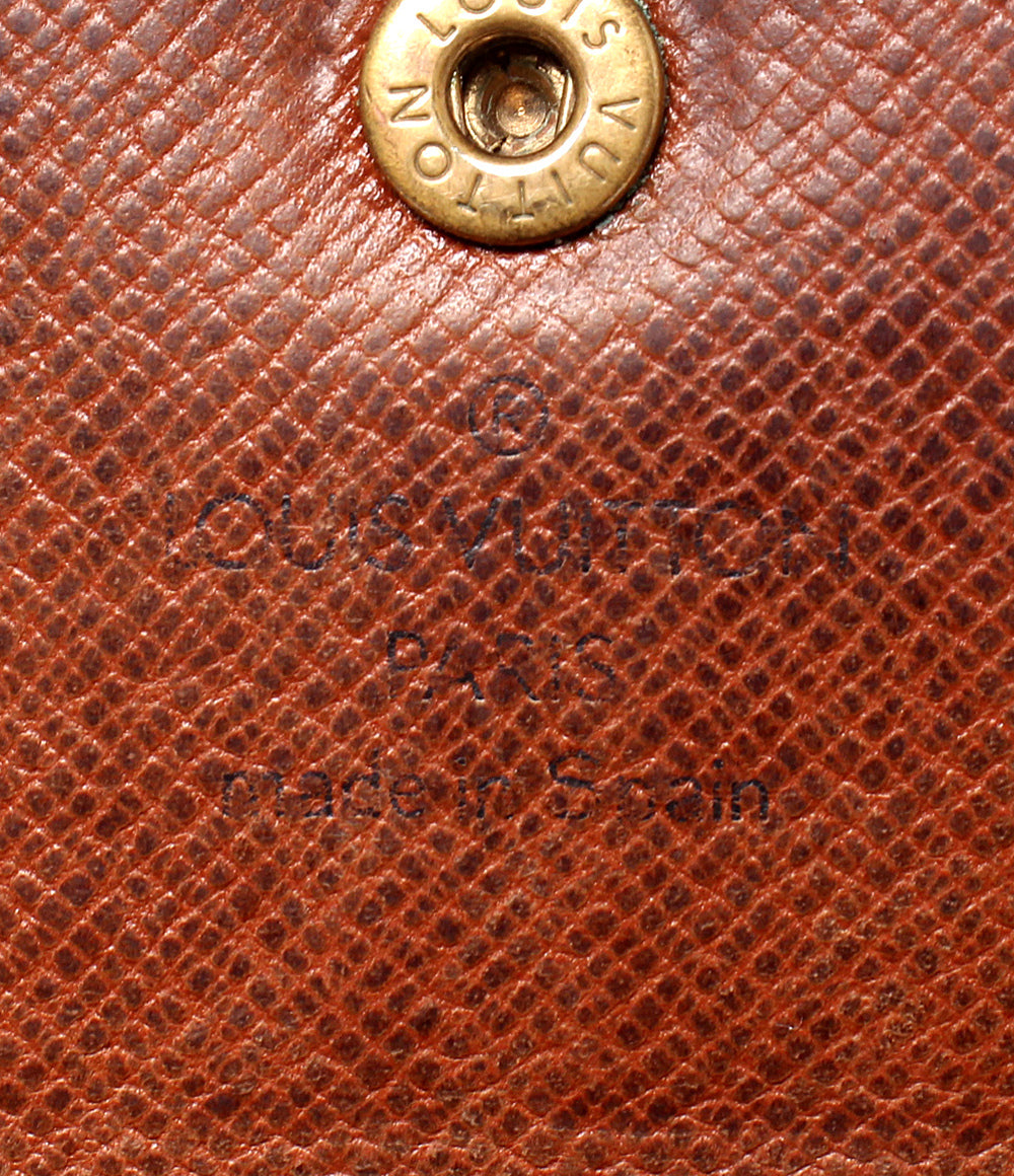 訳あり LOUIS VUITTON 二つ折り財布 ポルトモネ ジップ モノグラム M61735 レディース メンズ ルイ・ヴィトン
