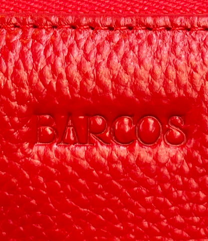 美品 BARCOS ラウンドファスナー長財布 レディース バルコス