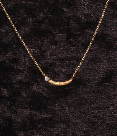 美品 エテ ネックレス K10 ダイヤ レディース ete