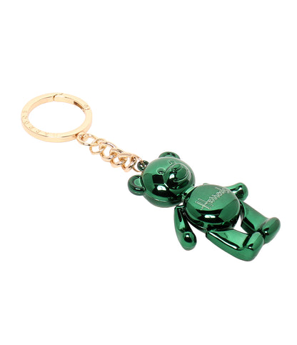 美品 Harrods キーリング キーホルダー チャーム ベアモチーフ クマモチーフ レディース ハロッズ