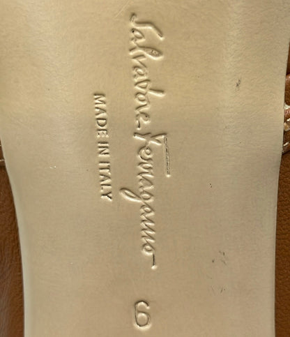 Salvatore Ferragamo ヴァラ チェーンサンダル レディース SIZE US 6 サルヴァトーレフェラガモ