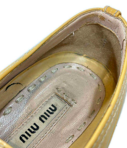 Miu Miu ローカットスニーカー 5E 8998 レディース SIZE 37 1/2 (24.5cm) ミュウ ミュウ