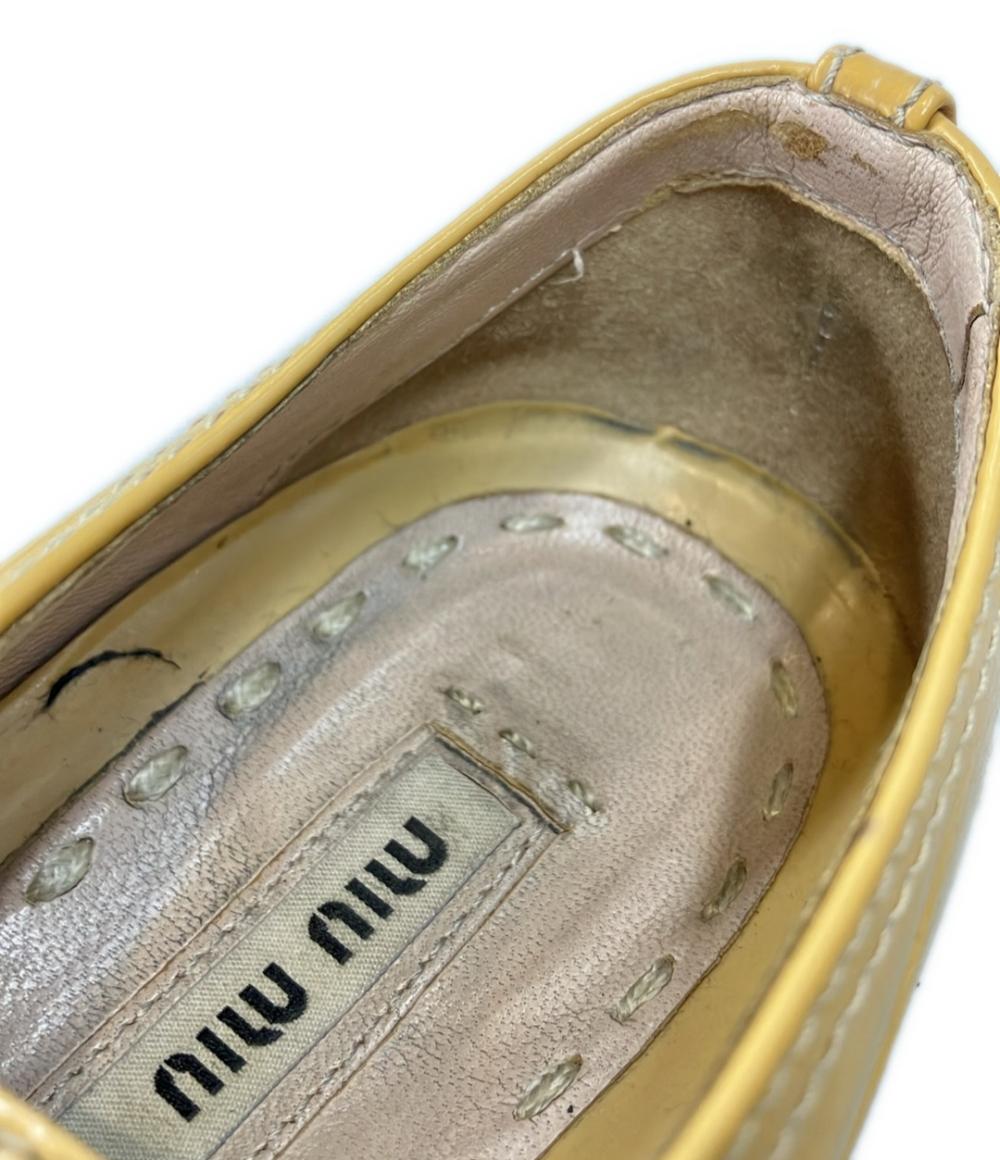 Miu Miu ローカットスニーカー 5E 8998 レディース SIZE 37 1/2 (24.5cm) ミュウ ミュウ