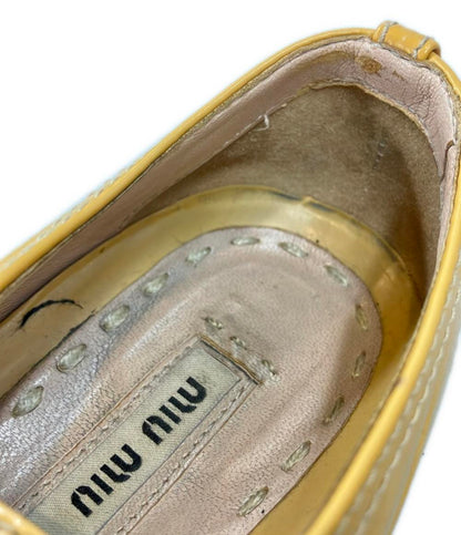 Miu Miu ローカットスニーカー 5E 8998 レディース SIZE 37 1/2 (24.5cm) ミュウ ミュウ