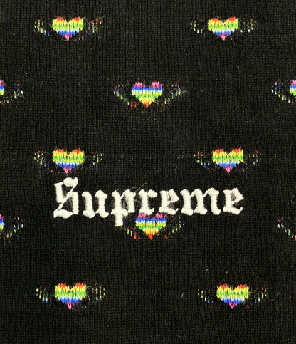 美品 Supreme リンガーTシャツ Hearts Intarsia Ringer Tee 2026ss Week9 メンズ SIZE XL シュプリーム
