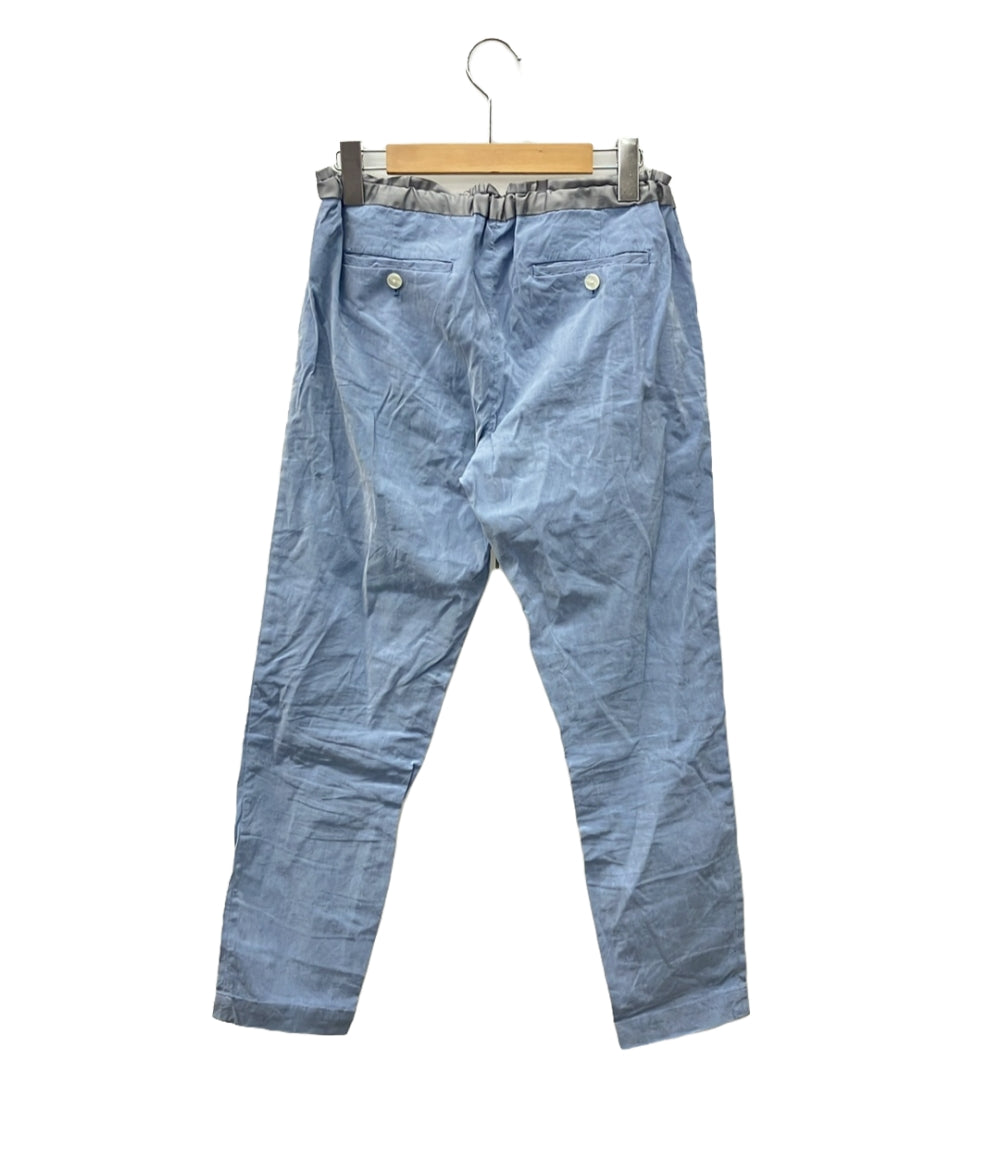 グリーンレーベルリラクシング レーヨン混 リネンイージーパンツ レディース SIZE 38 (M) green label relaxing