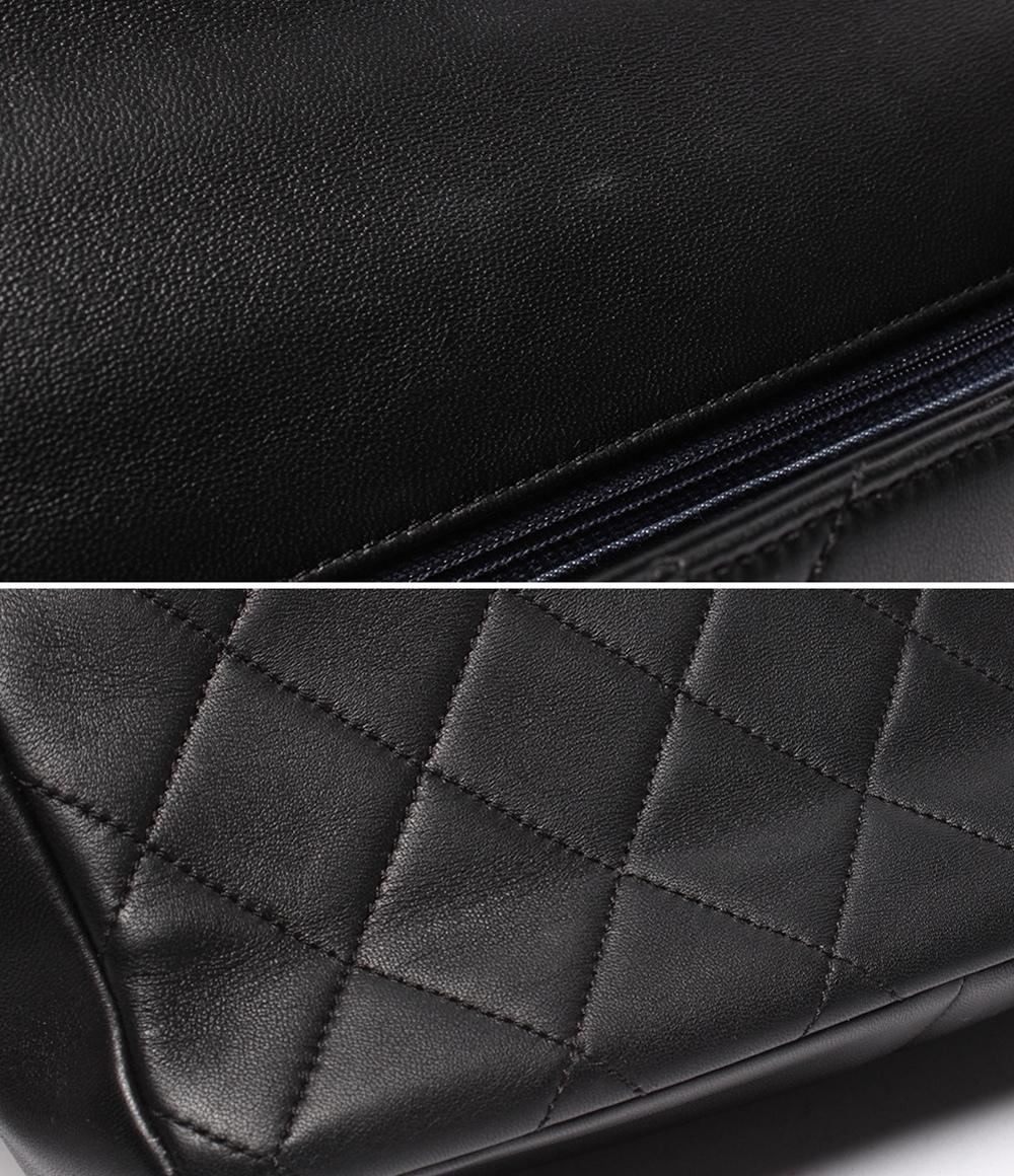 美品 CHANEL 2way チェーンショルダーバッグ マトラッセ ラムスキン ゴールド金具 29番台 AS1353 レディース シャネル