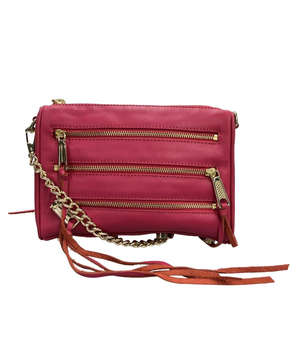 Rebecca Minkoff ショルダーバッグ 斜め掛け チェーン レザー レディース レベッカミンコフ