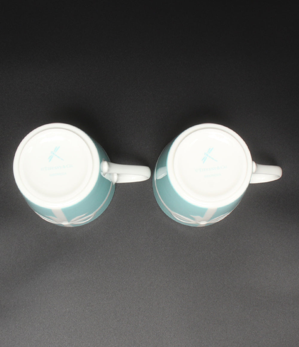 美品 Tiffany & Co. マグカップ 2点セット ペア ブルーボックス ティファニー
