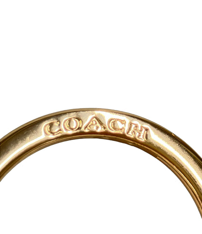 美品 COACH コインケース バッグチャーム シグネチャー 89987 レディース コーチ