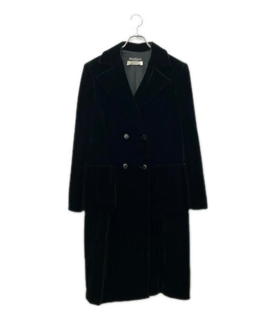 訳あり サルヴァトーレフェラガモ ベルベットコート レディース SIZE 42 (M) Salvatore Ferragamo