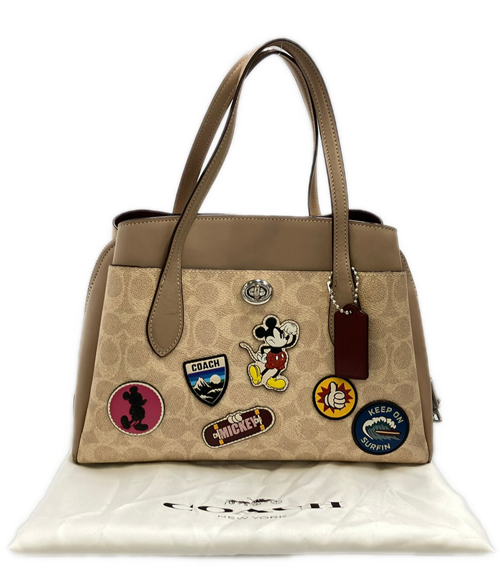 COACH Disney ハンドバッグ シグネチャー レディース コーチ ディズニー