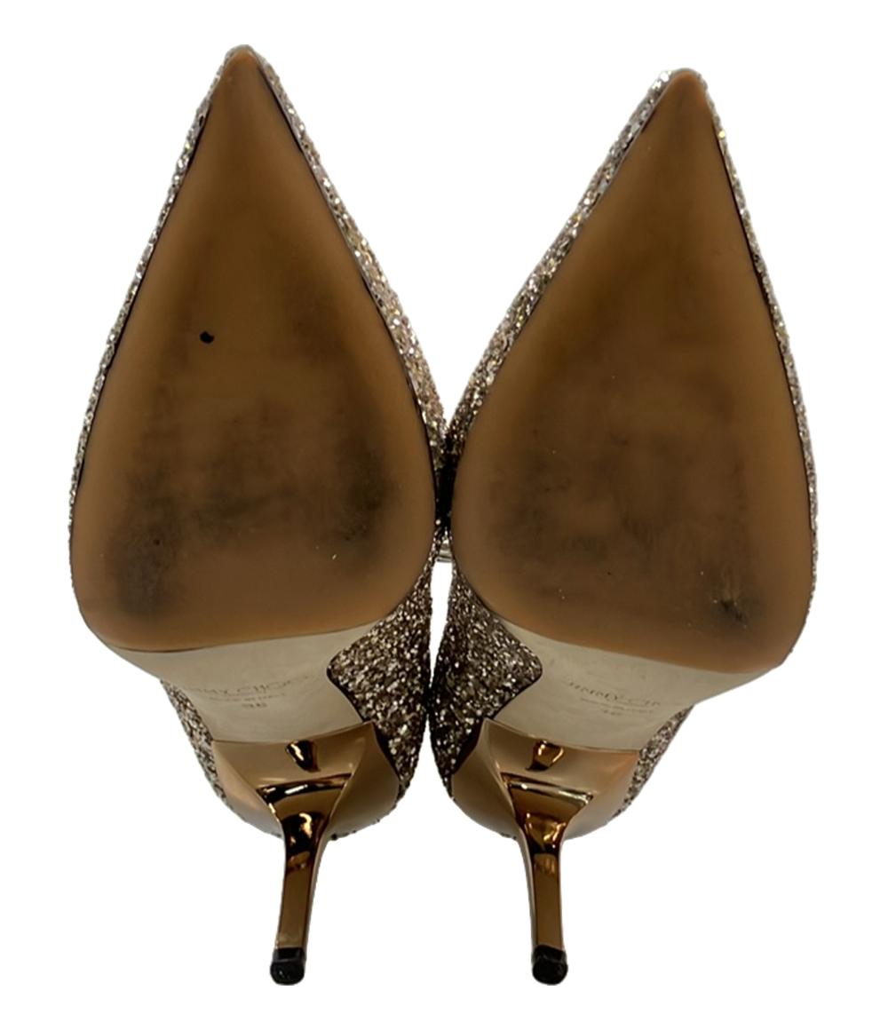 Jimmy Choo ポインテッドトゥパンプス グリッター レディース SIZE 36