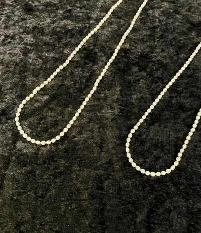 ネックレス 淡水パール 4.5-5.0mm  2点セット レディース