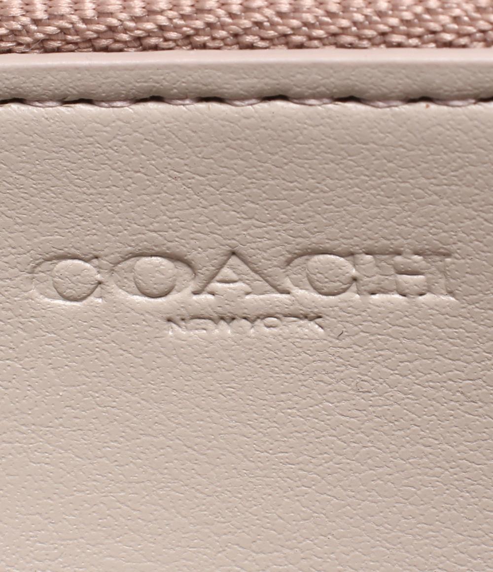 訳あり コーチ ラウンドファスナー長財布 花柄 57691 レディース COACH