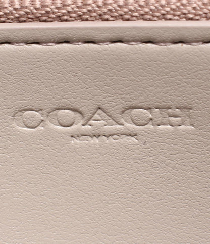 訳あり コーチ ラウンドファスナー長財布 花柄 57691 レディース COACH