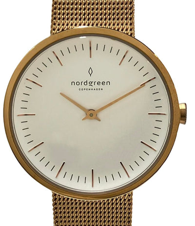 nordgreen 腕時計 クオーツ ホワイト レディース ノードグリーン