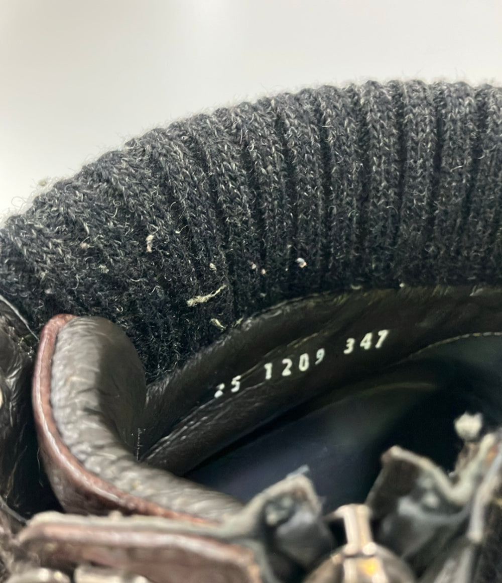 LANVIN en Bleu ショートブーツ サイドジップ メンズ SIZE 25.0 (S) ランバンオンブルー
