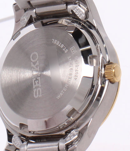 SEIKO 腕時計 SYMD90K1 セイコー5 自動巻き ホワイト 4207-01F0 レディース セイコー