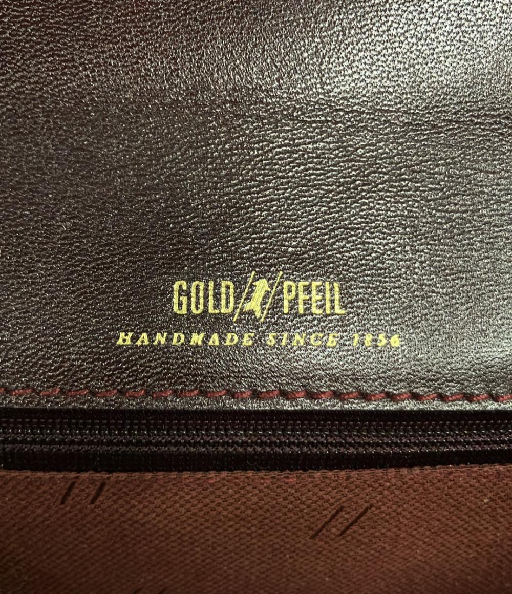 GOLD PFEIL ショルダーバッグ 斜め掛け レザー レディース ゴールドファイル